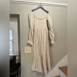 Nothing Fits But Yuki Dress in Eggshell